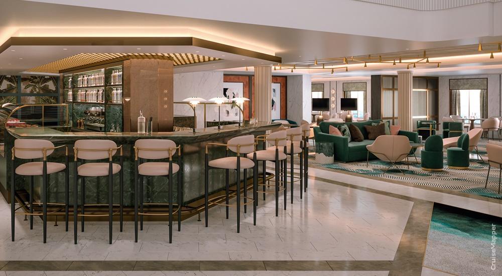Saga Cruises new ship (The Living Room Bar Lounge)