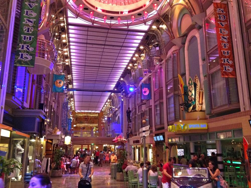 Adventure Of The Seas Itinerary Schedule, Current Position CruiseMapper