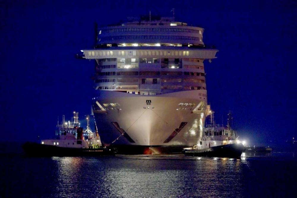 MSC Meraviglia Itinerary Schedule, Current Position CruiseMapper