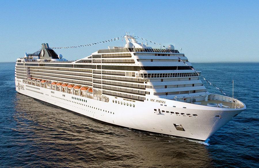 MSC Poesia Itinerary Schedule, Current Position CruiseMapper