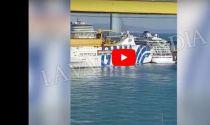 Collision Between GNV Fantastic Ferry and Viking Star in Barcelona