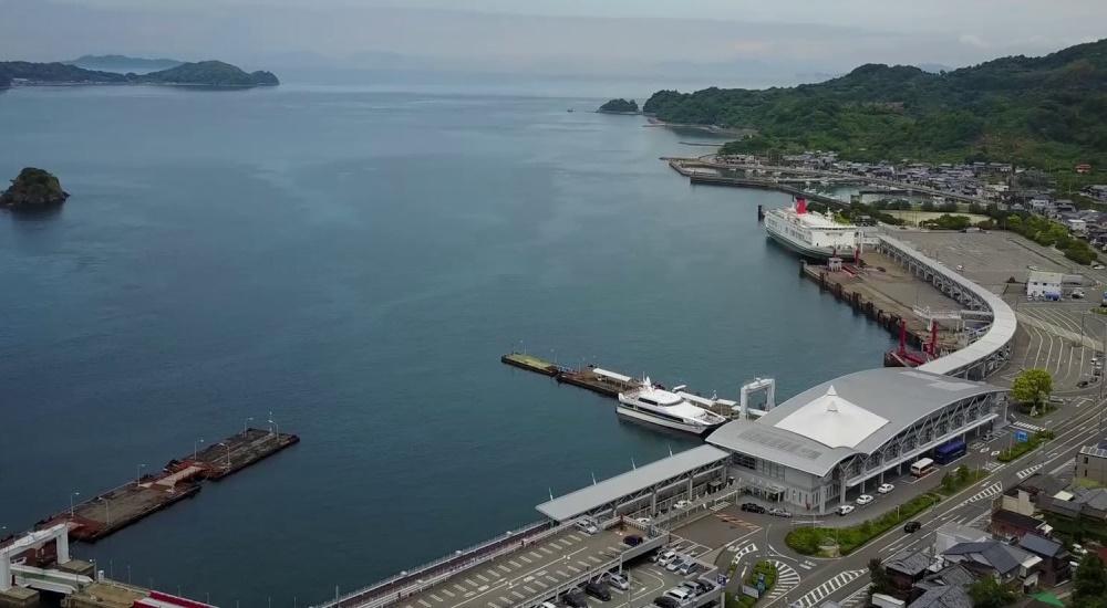 Port Matsuyama (Japan) ferry cruise port