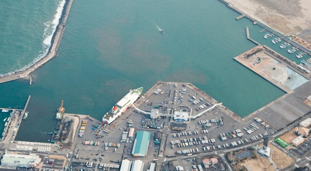 Port Oarai (Japan) ferry cruise port
