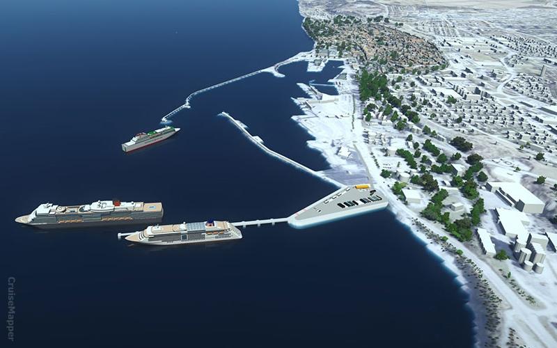 new cruise pier