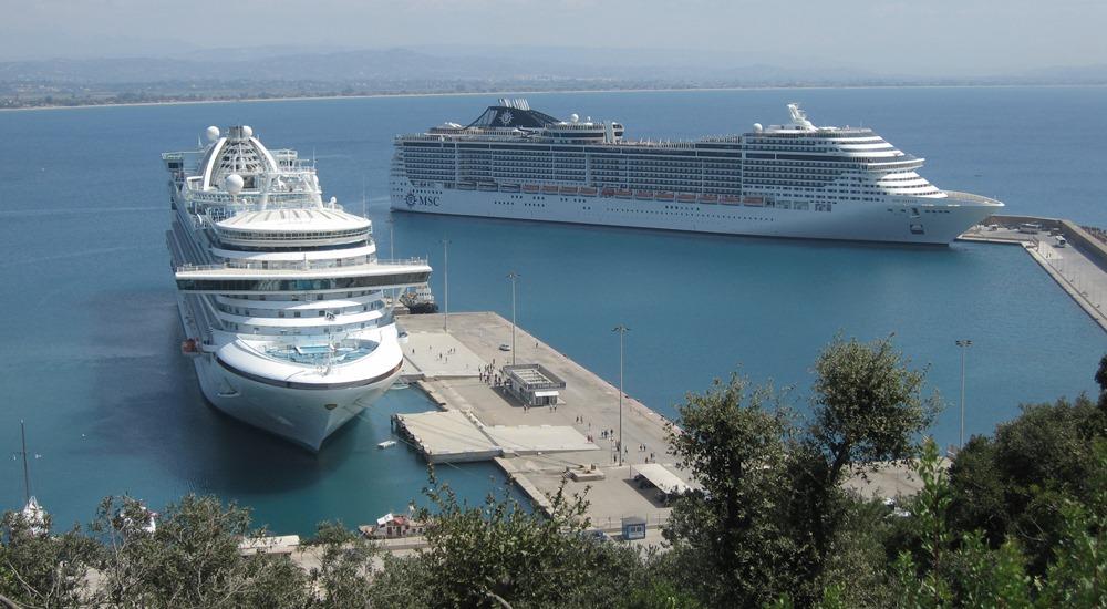 Port Katakolon (Greece) cruise terminal