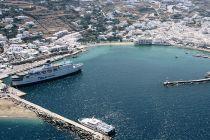 Mykonos Island (Greece) suffers from influx of cruise ship tourists
