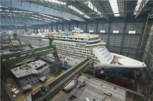 cruise ship building process