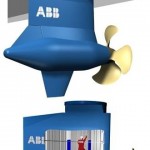 cruise ship propulsion Azipod XO azimuth thruster scheme