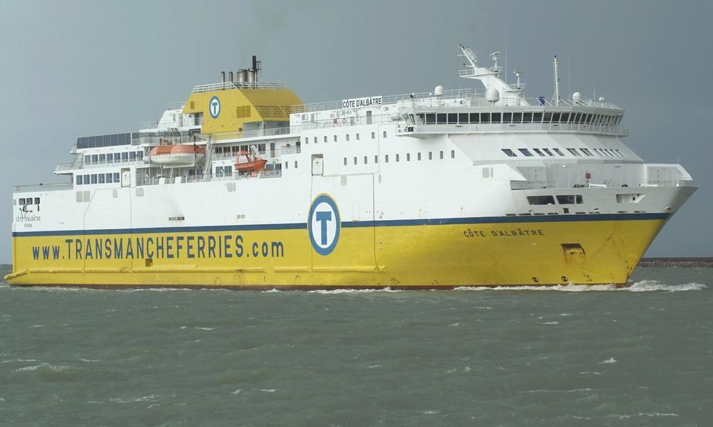 Cote D'Albatre ferry ship (DFDS SEAWAYS)