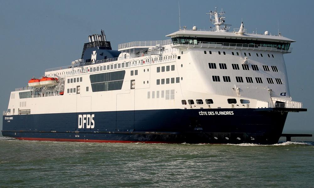 Cote des Flandres ferry ship (DFDS SEAWAYS)