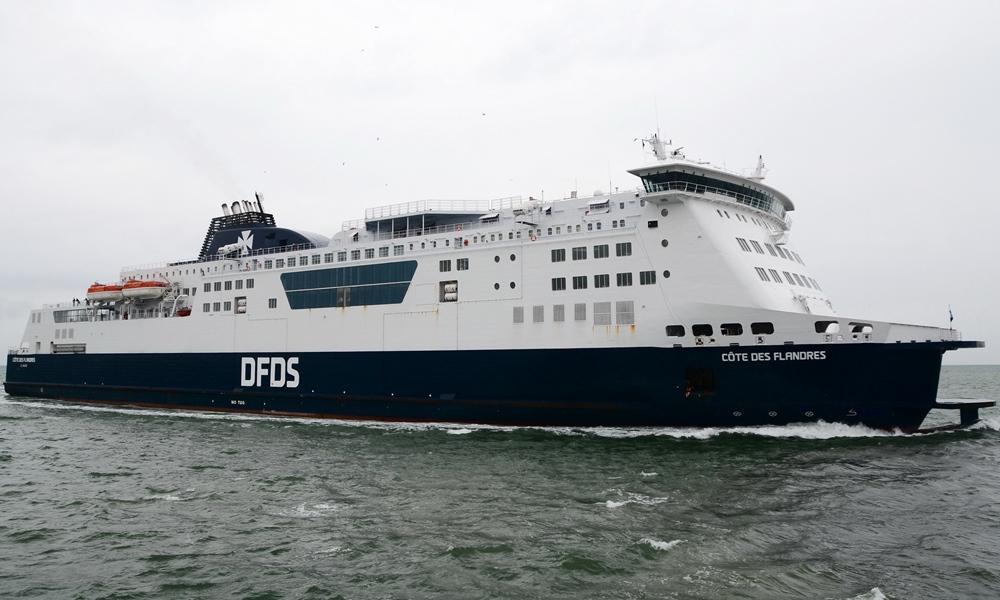 Cote des Flandres ferry ship (DFDS SEAWAYS)