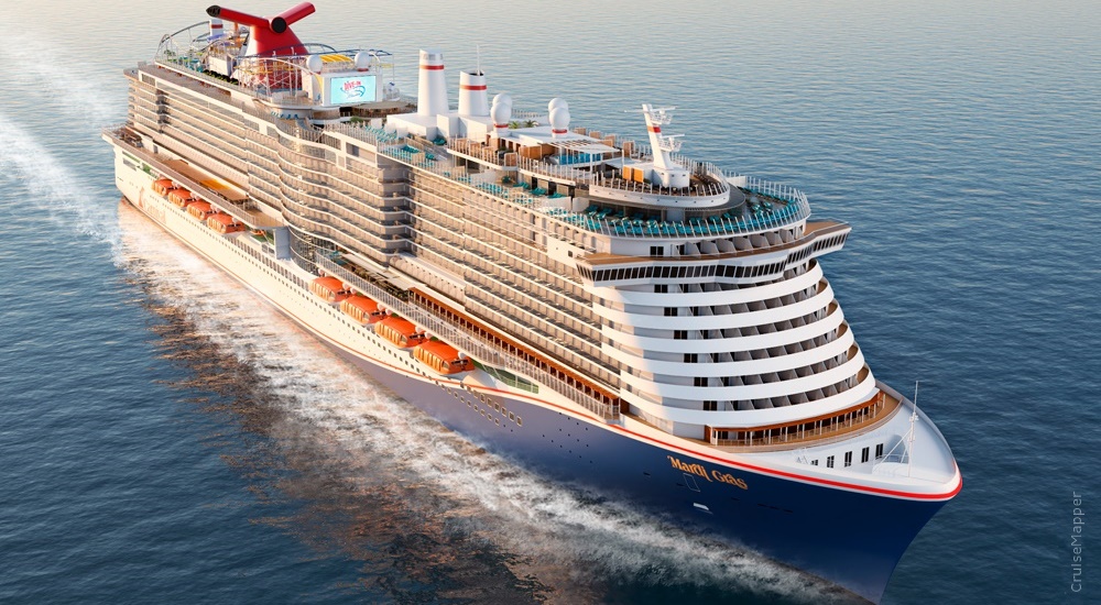 Carnival Mardi Gras Itinerary, Current Position, Ship Review | CruiseMapper