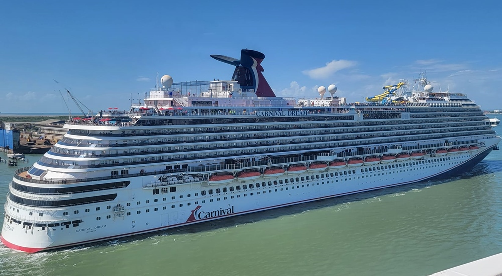Carnival Dream Itinerary Schedule, Current Position CruiseMapper