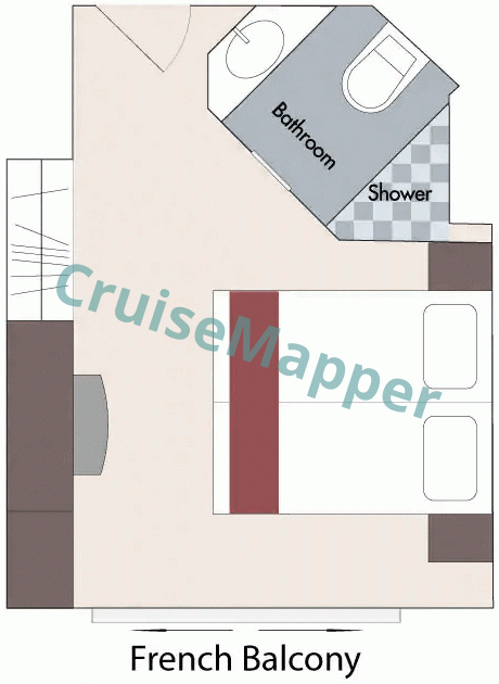 AmaVida Window Cabin  floor plan
