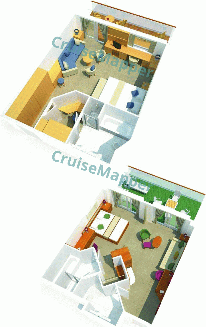 Britannia Premium Suite, Owners Suite, Penthouse Suite  floor plan