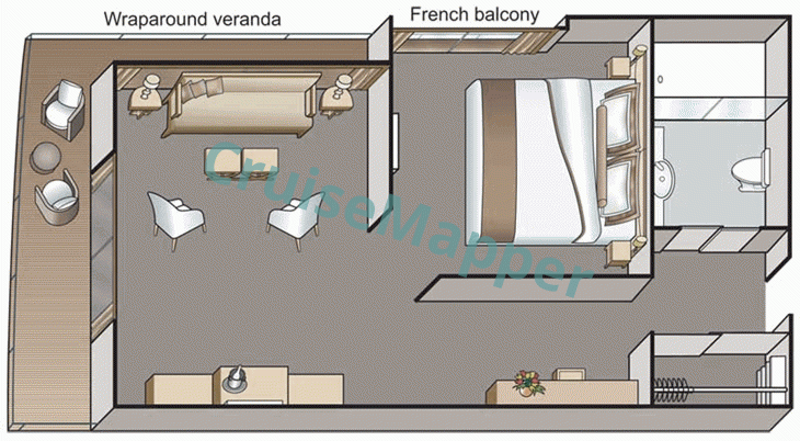 Viking Rolf Explorer Suite  floor plan