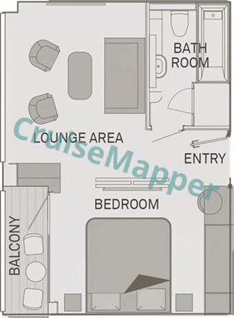 Scenic Jade Royal Suite  floor plan