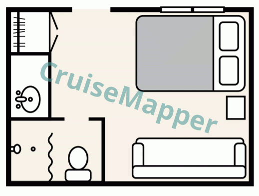 Admiralty Dream Deluxe Suite  floor plan