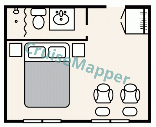 Alaskan Dream Owners Suite  floor plan