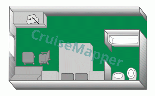 Aranui 3 Deluxe Cabin  floor plan