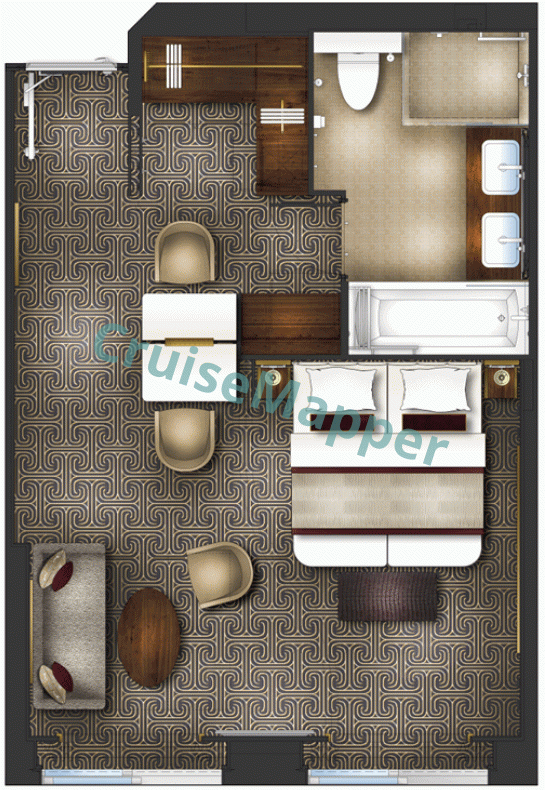 Aroya Manara Palace Suites  floor plan