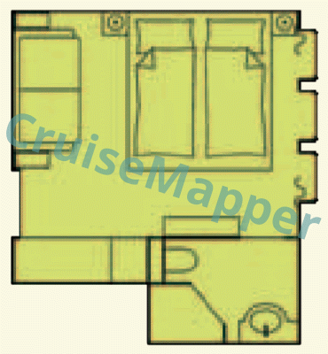 MS River Chanson Junior Suite  floor plan