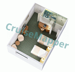 American Constellation Window Cabin  floor plan