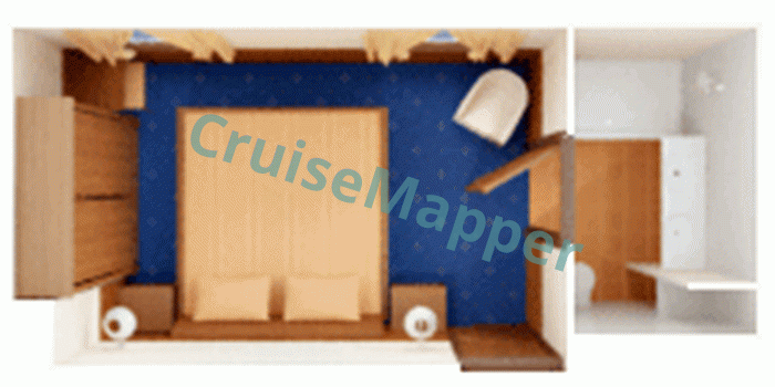 MS Volga Dream Deluxe Junior Suite  floor plan