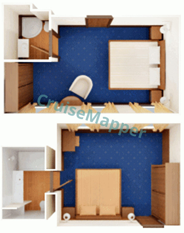 MS Volga Dream Junior Suite  floor plan