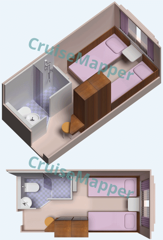 MS Russ Double Cabin  floor plan