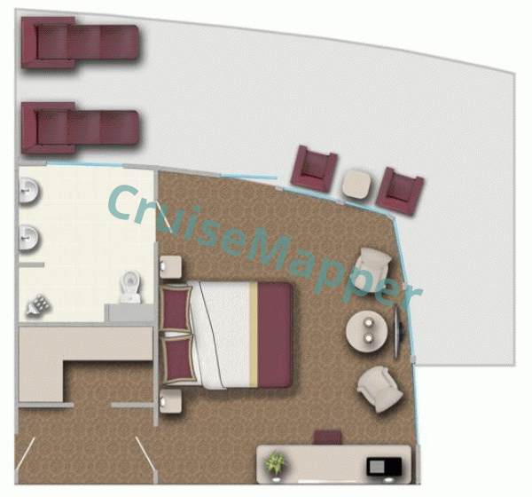 MS General Lavrinenkov Panorama Suite  floor plan