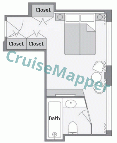 MS Douro Spirit Junior Suite  floor plan