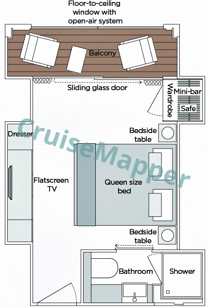Emerald Lumi Balcony Grand Suite floor plan Emerald Lumi Balcony Grand Suite floor plan