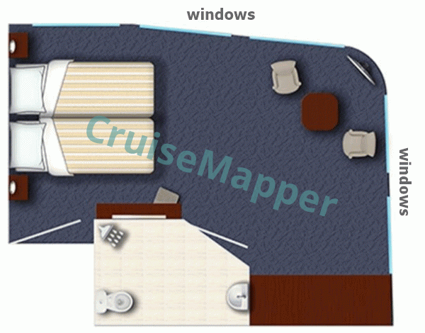 MS Tikhi Don Panorama Suite  floor plan