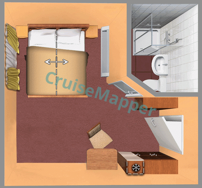 MS Crucelake-Lebedinoe Ozero Window Junior Suite  floor plan