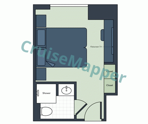 SS Sao Gabriel Window Cabin floor plan SS Sao Gabriel Window Cabin floor plan