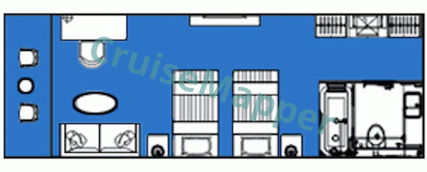 Victoria Sabrina Executive Suite  floor plan