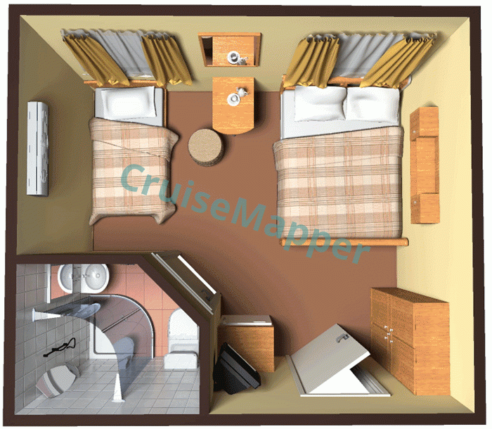 MS Nikolay Nekrasov Junior Suite  floor plan