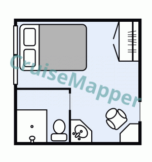 Kruzof Explorer Passenger Cabin  floor plan