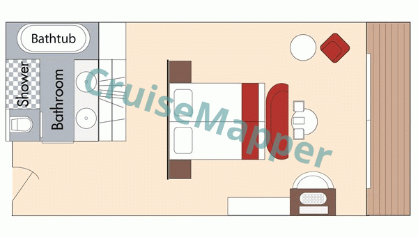 AmaRudi Grand Suite floor plan AmaRudi Grand Suite floor plan