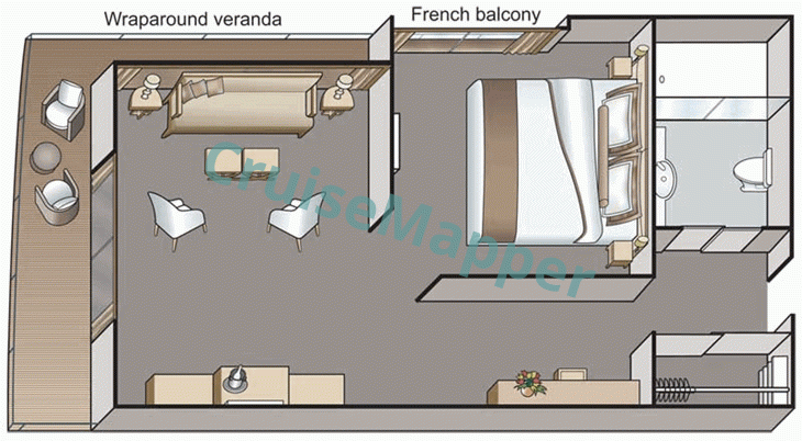 Viking Gymir Explorer Suite  floor plan