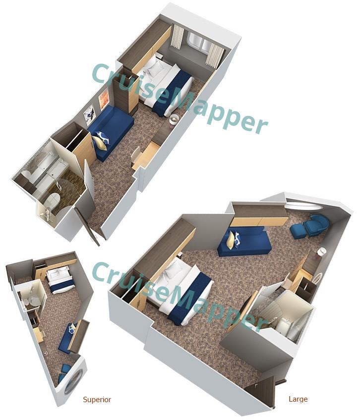 Passion Of The Seas Oceanview Cabin floor plan Passion Of The Seas Oceanview Cabin floor plan