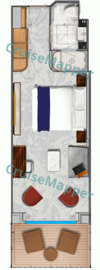 Star Explorer Vista Veranda Suite floor plan Star Explorer Vista Veranda Suite floor plan