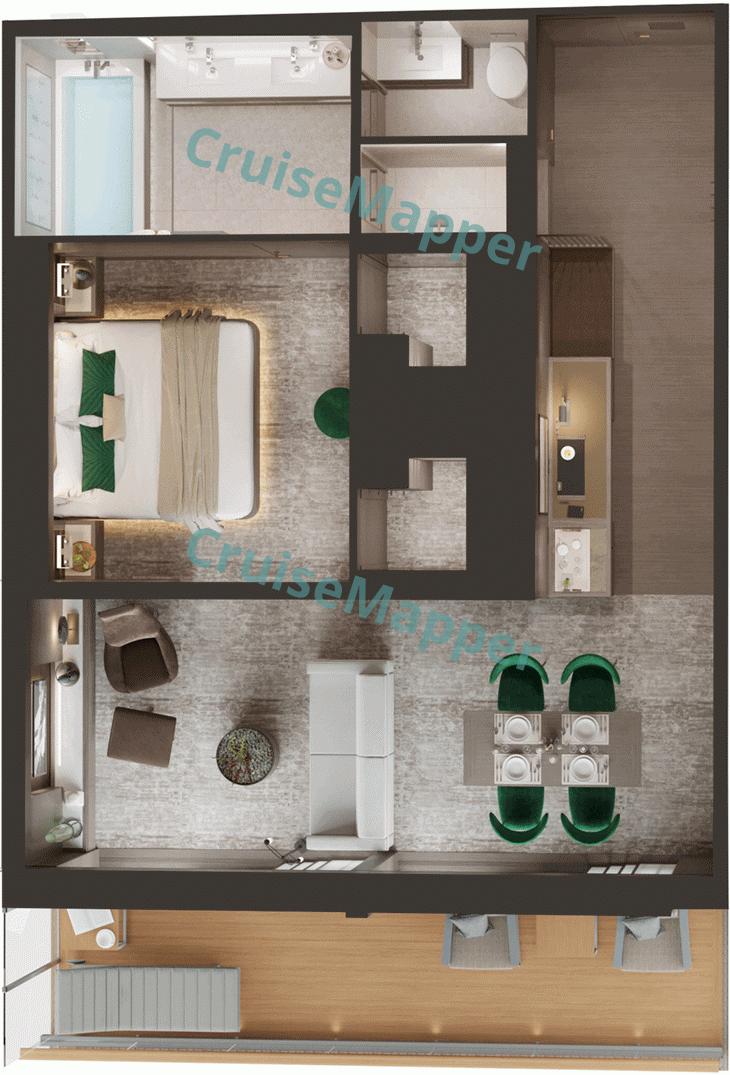 Ritz-Carlton Evrima Grand Suite  floor plan