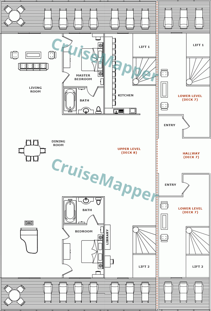 Clydebuilt MS Dark Island 2-3-Bedroom Loft Suite|MacDonald E02-MacGregor E03-Campbell E04  floor plan