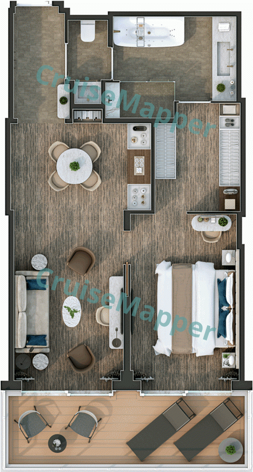 Silver Nova Silver Suite  floor plan