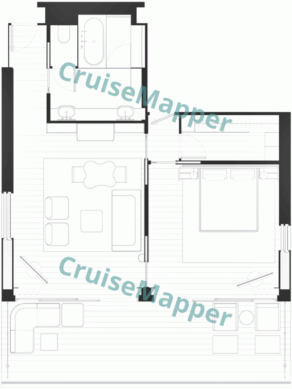 Four Seasons 2 Ocean Suites floor plan Four Seasons 2 Ocean Suites floor plan