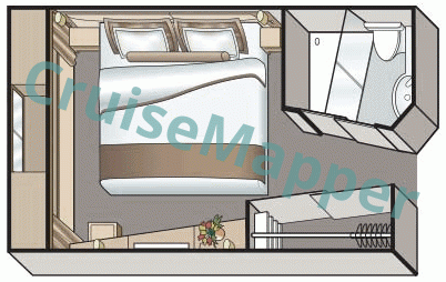 Viking Fjolvar Window Cabin floor plan Viking Fjolvar Window Cabin floor plan