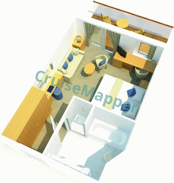 Arcadia Mini Suite  floor plan