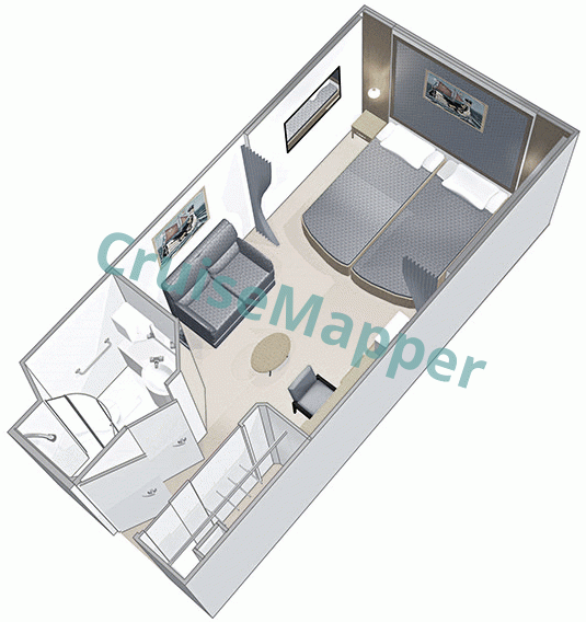 Majesty Of The Seas Interior Cabin  floor plan